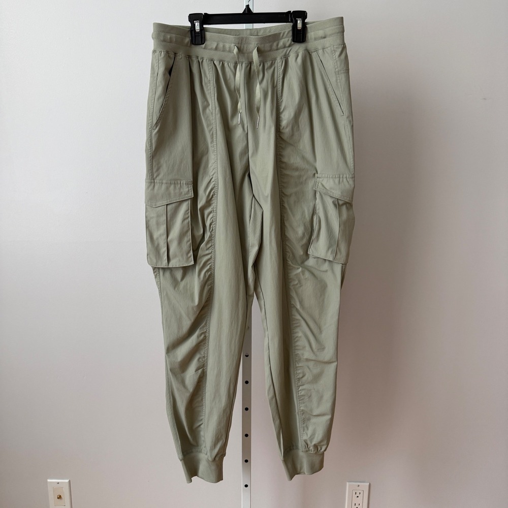 Spyder sz L Mens Sage Green‎ Lightweight Cargo Jogger Pants  Outdoor Hiking